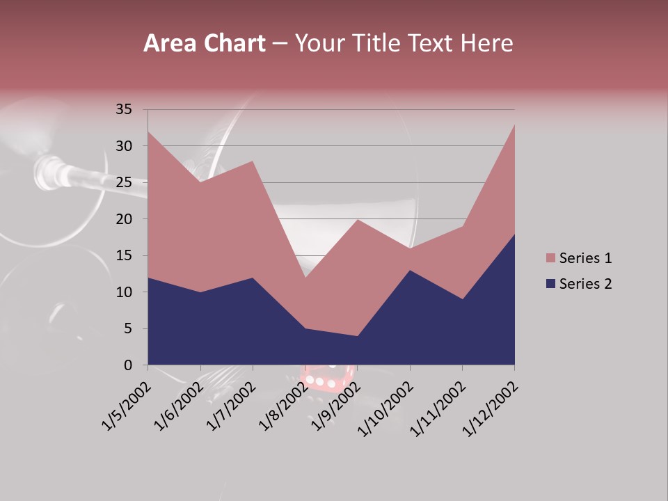 Bubble Anniversary Fizz PowerPoint Template
