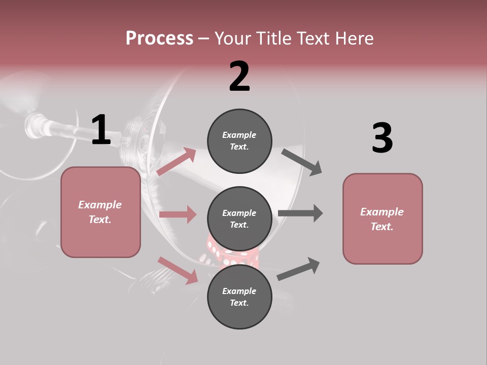 Bubble Anniversary Fizz PowerPoint Template