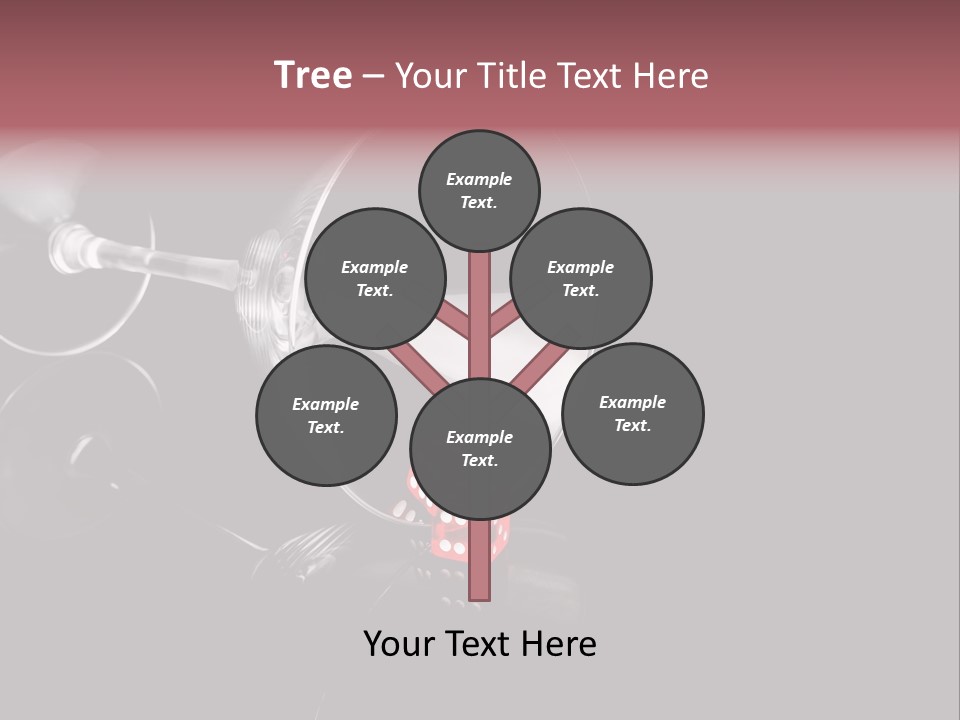 Bubble Anniversary Fizz PowerPoint Template