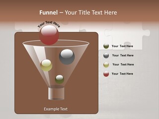 Caucasian Part Successful PowerPoint Template