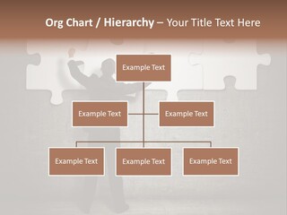 Caucasian Part Successful PowerPoint Template