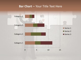 Caucasian Part Successful PowerPoint Template