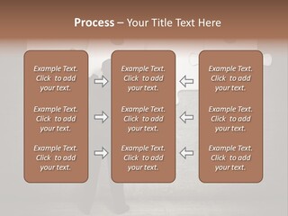 Caucasian Part Successful PowerPoint Template