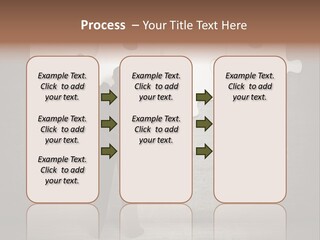 Caucasian Part Successful PowerPoint Template