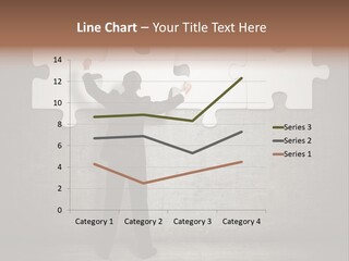 Caucasian Part Successful PowerPoint Template