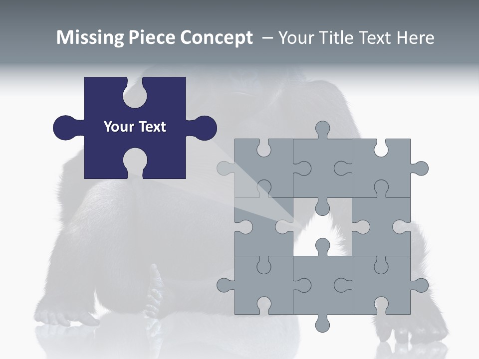 Sit King Kong Young PowerPoint Template