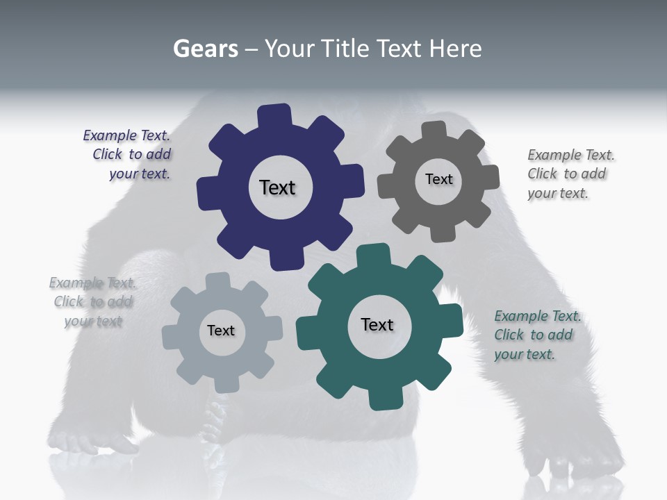 Sit King Kong Young PowerPoint Template