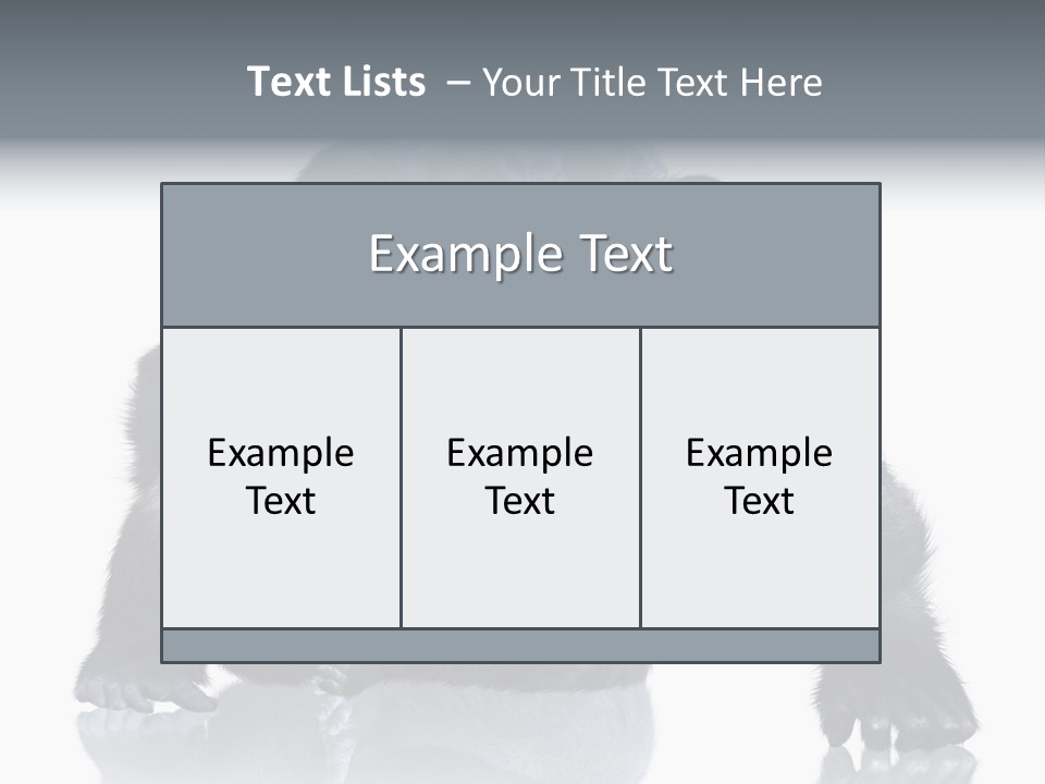 Sit King Kong Young PowerPoint Template