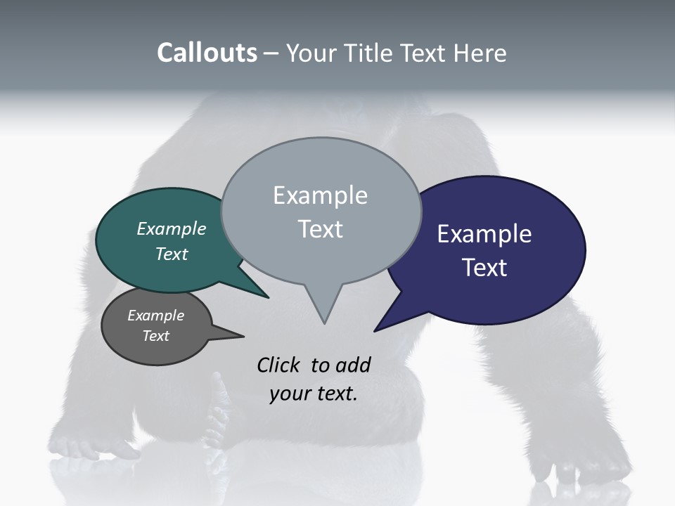 Sit King Kong Young PowerPoint Template