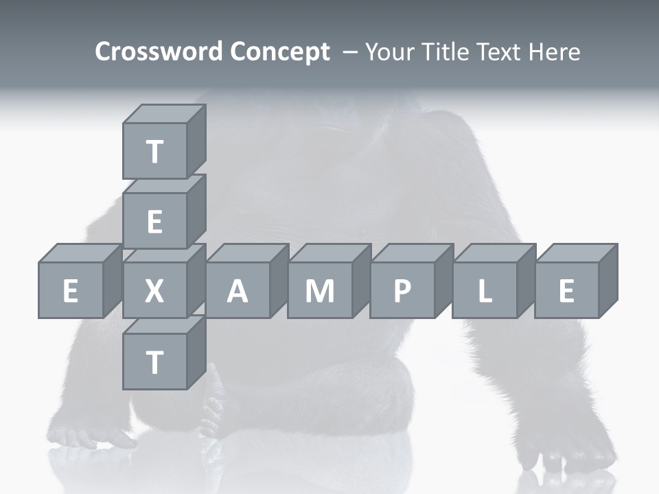 Sit King Kong Young PowerPoint Template