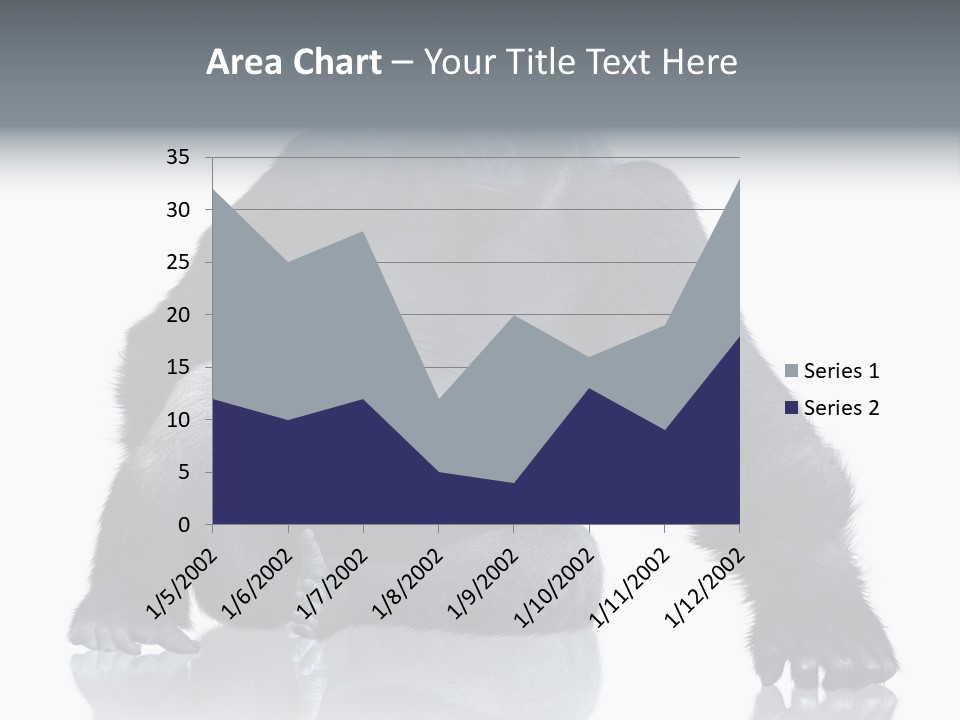 Sit King Kong Young PowerPoint Template