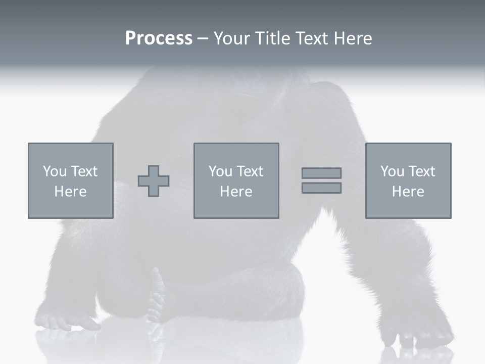 Sit King Kong Young PowerPoint Template