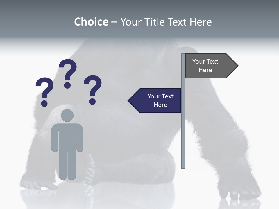 Sit King Kong Young PowerPoint Template