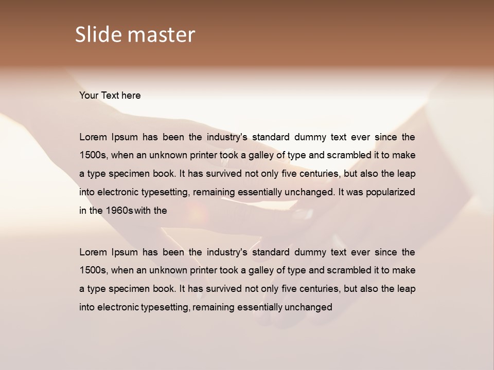 Passion Couple Men PowerPoint Template