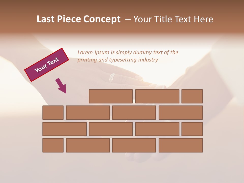 Passion Couple Men PowerPoint Template