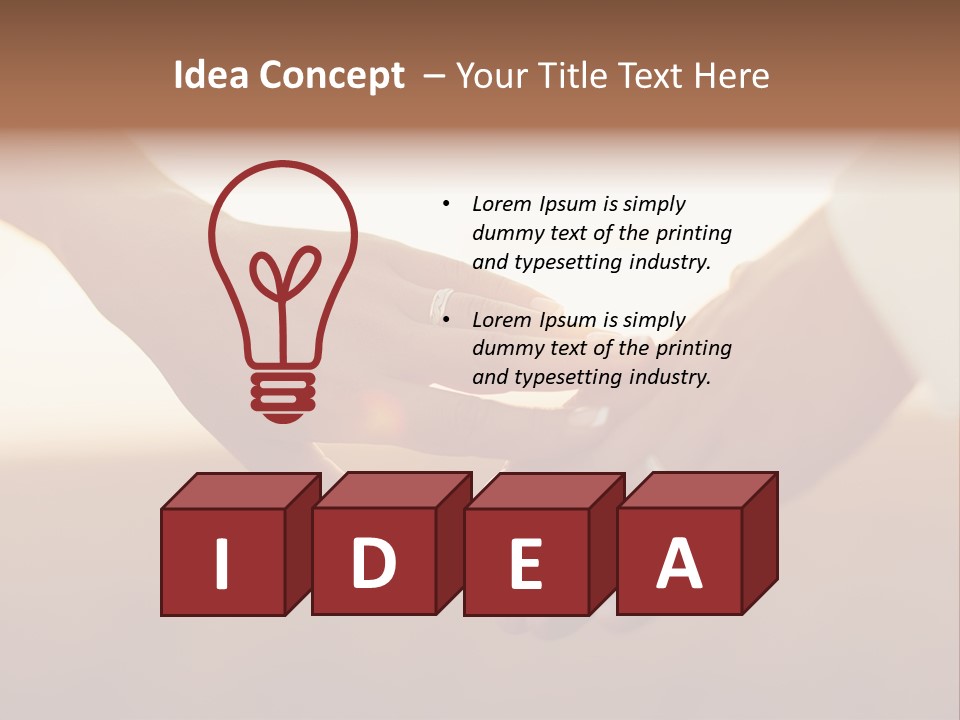 Passion Couple Men PowerPoint Template