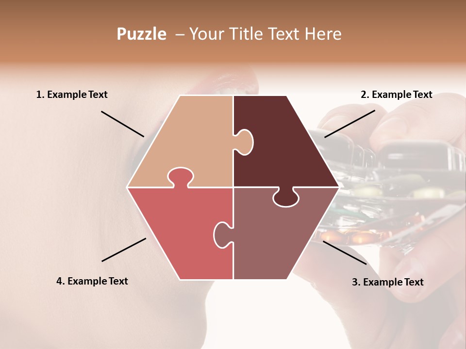 Pain Smiling Tablets PowerPoint Template