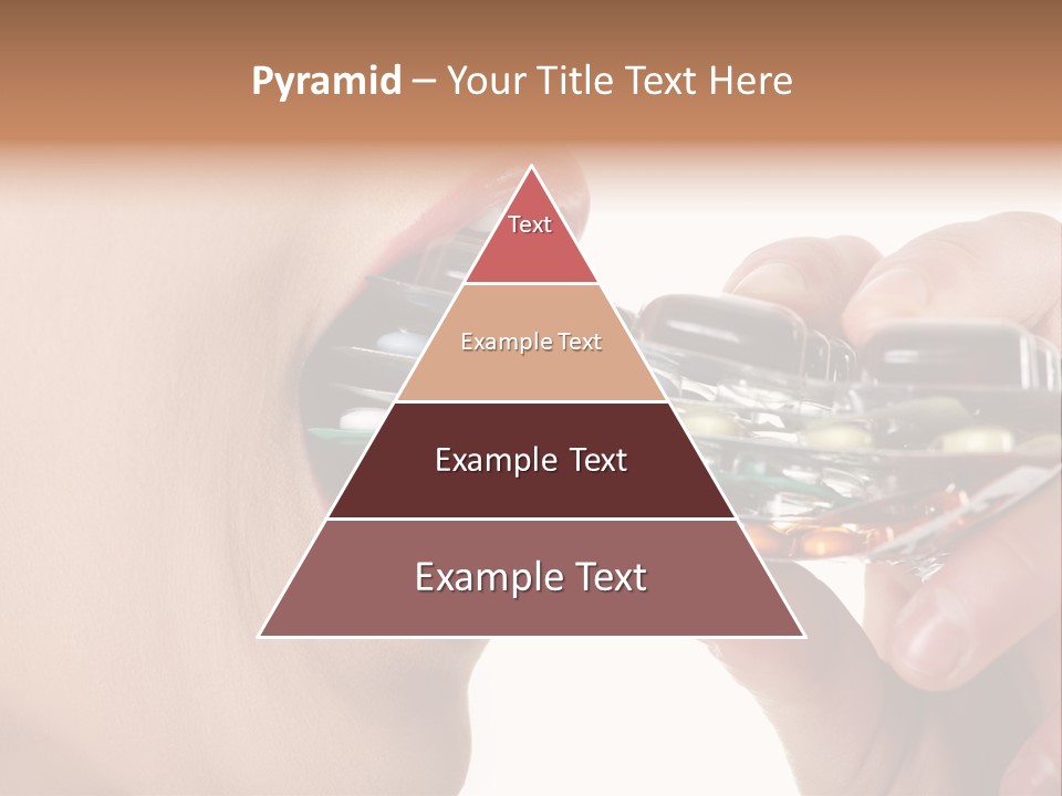 Pain Smiling Tablets PowerPoint Template