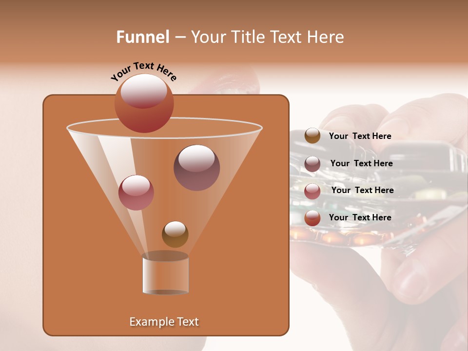 Pain Smiling Tablets PowerPoint Template