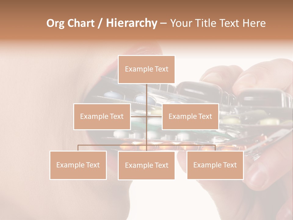 Pain Smiling Tablets PowerPoint Template