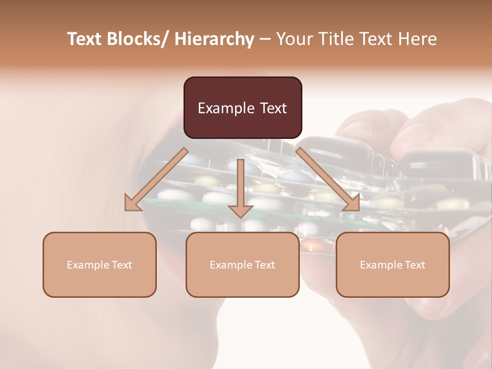 Pain Smiling Tablets PowerPoint Template