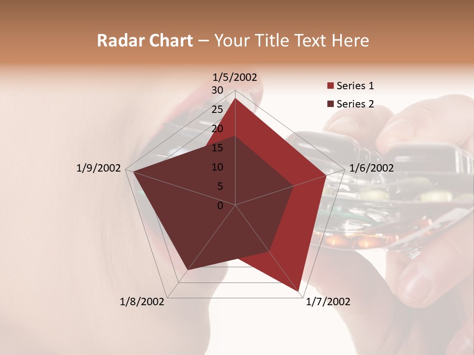 Pain Smiling Tablets PowerPoint Template
