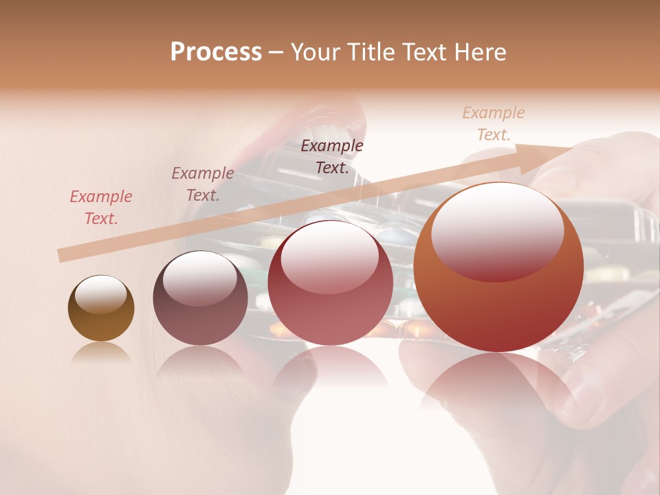 Pain Smiling Tablets PowerPoint Template