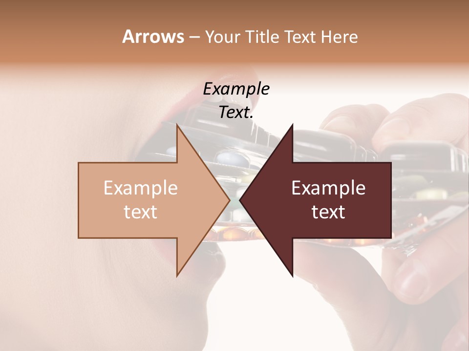 Pain Smiling Tablets PowerPoint Template