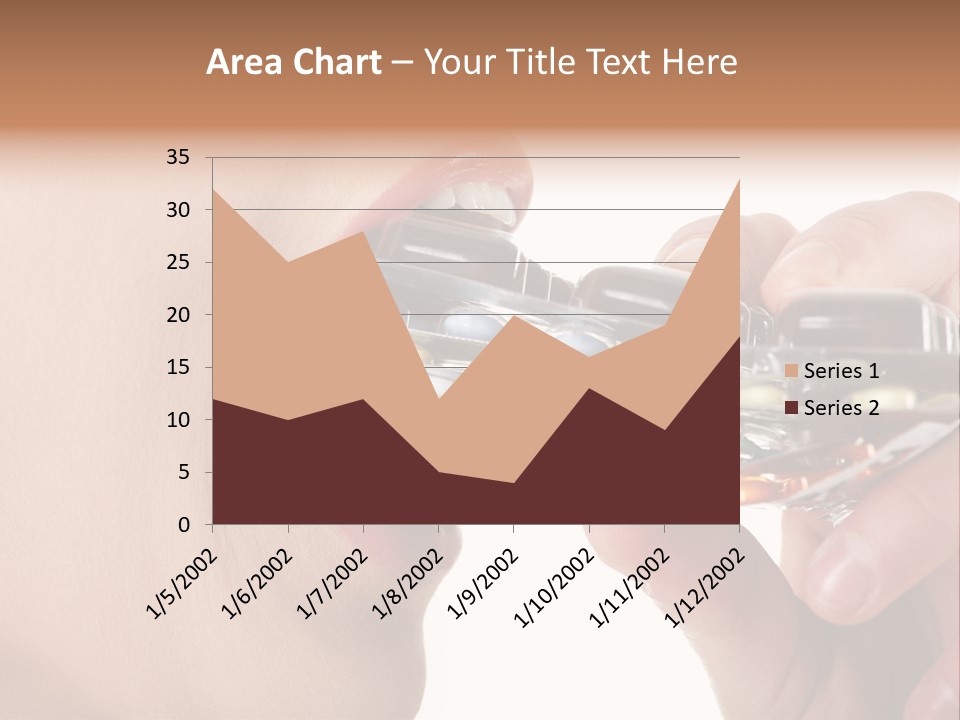 Pain Smiling Tablets PowerPoint Template
