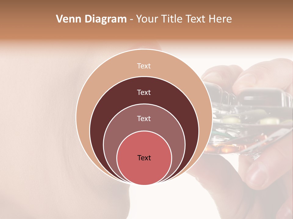 Pain Smiling Tablets PowerPoint Template