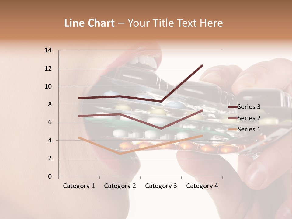 Pain Smiling Tablets PowerPoint Template