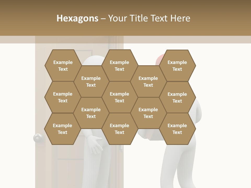 Card Board Packet Parcel PowerPoint Template