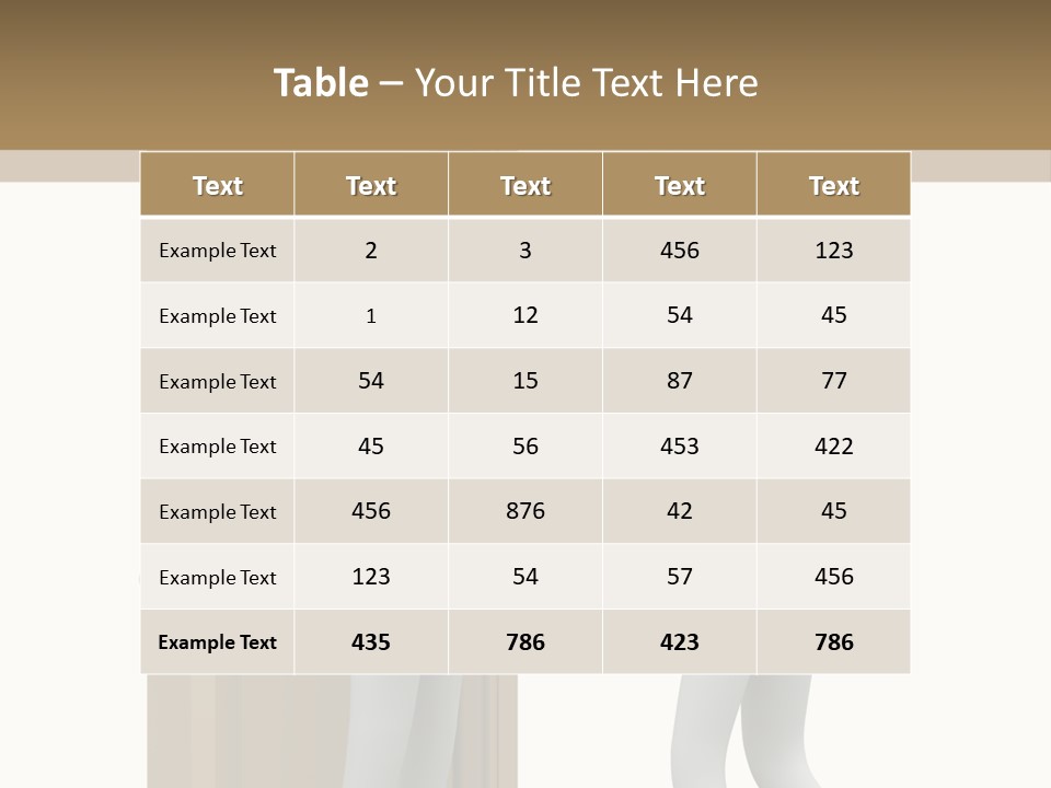 Card Board Packet Parcel PowerPoint Template