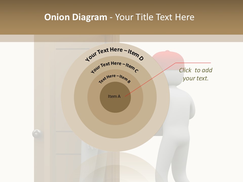 Card Board Packet Parcel PowerPoint Template