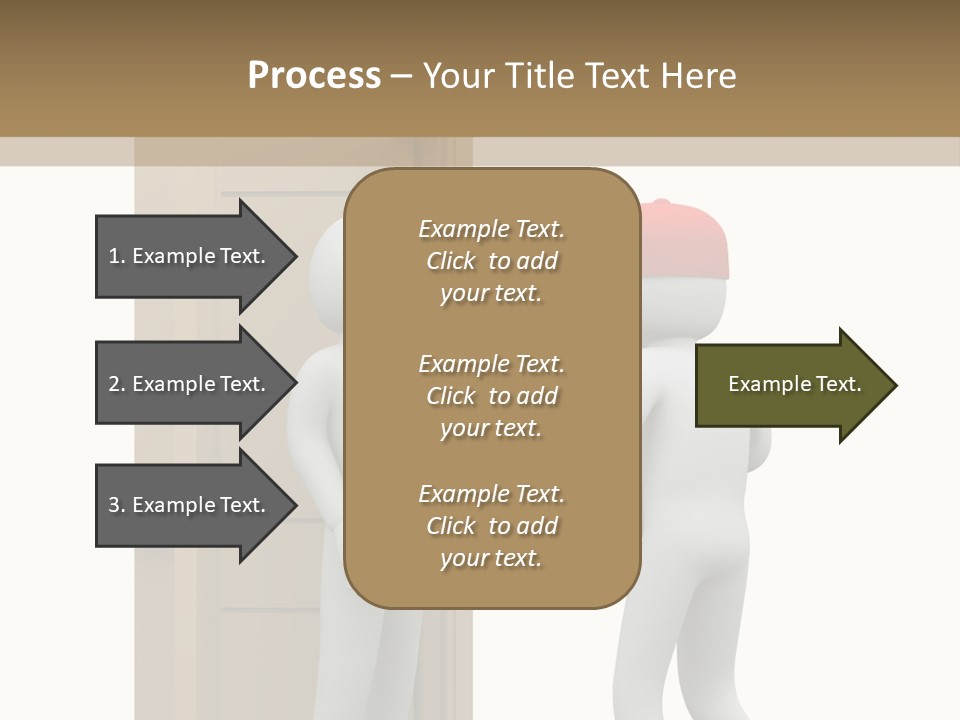 Card Board Packet Parcel PowerPoint Template