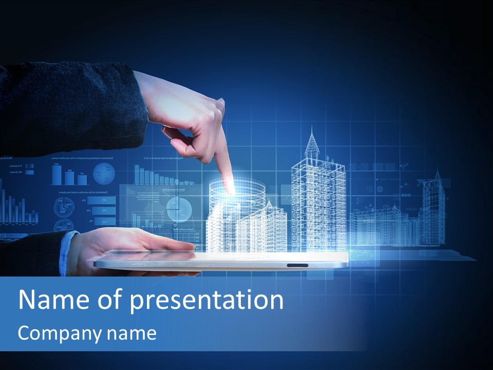 Business Corporate Air PowerPoint Template