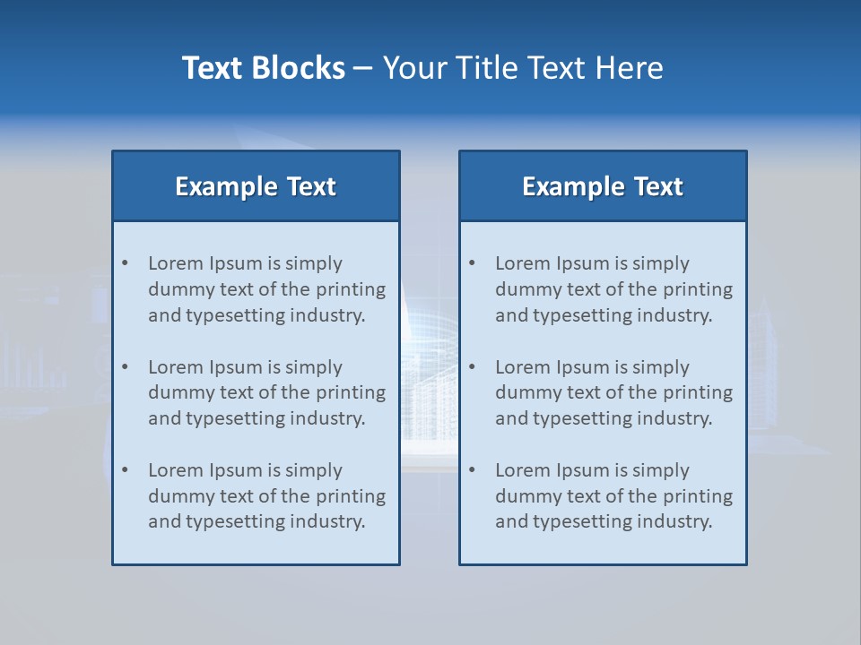 Business Corporate Air PowerPoint Template