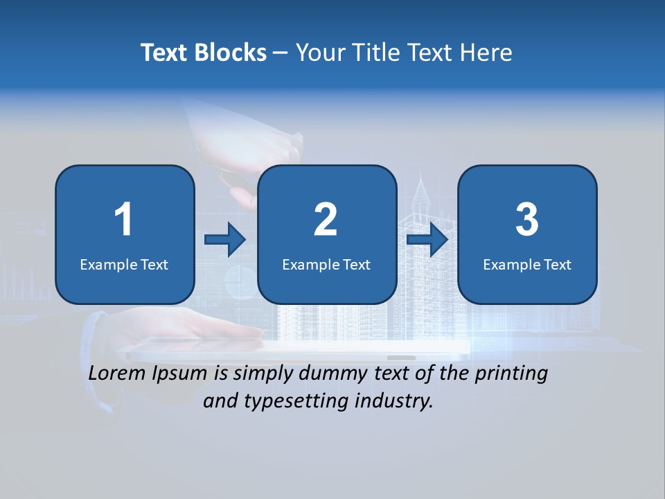 Business Corporate Air PowerPoint Template