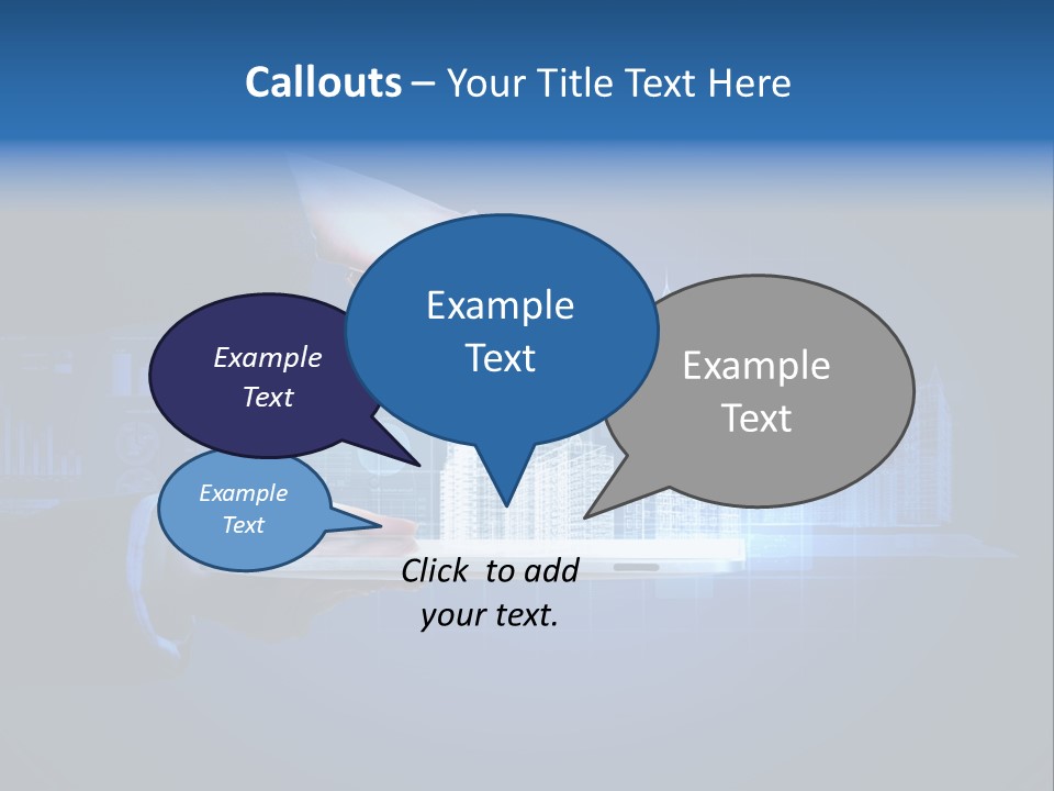 Business Corporate Air PowerPoint Template