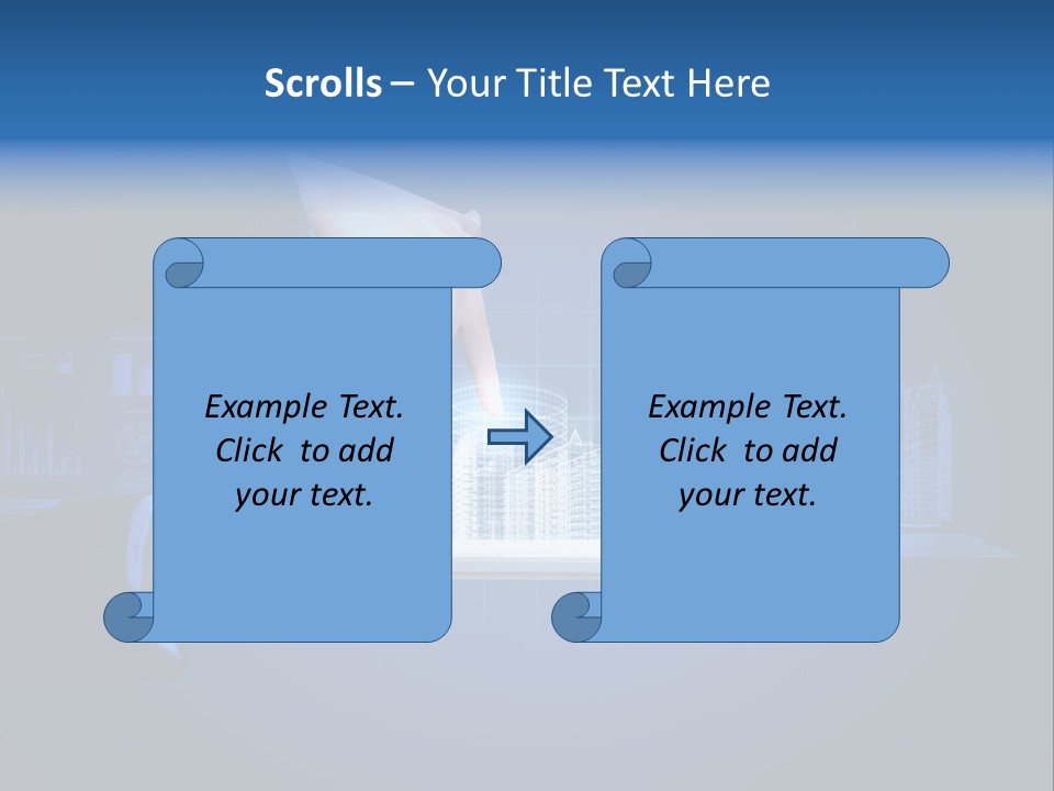Business Corporate Air PowerPoint Template