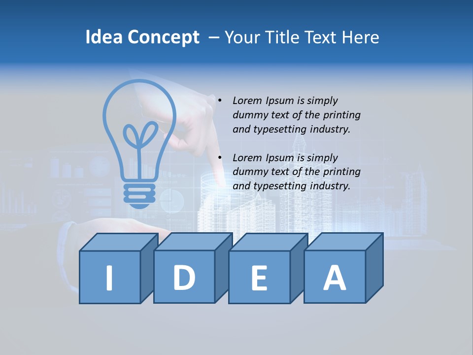 Business Corporate Air PowerPoint Template