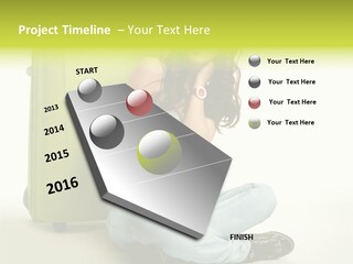 Travel Trip Red PowerPoint Template