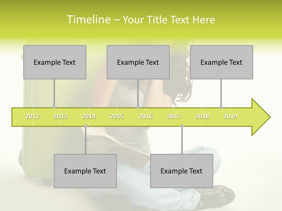 Travel Trip Red PowerPoint Template
