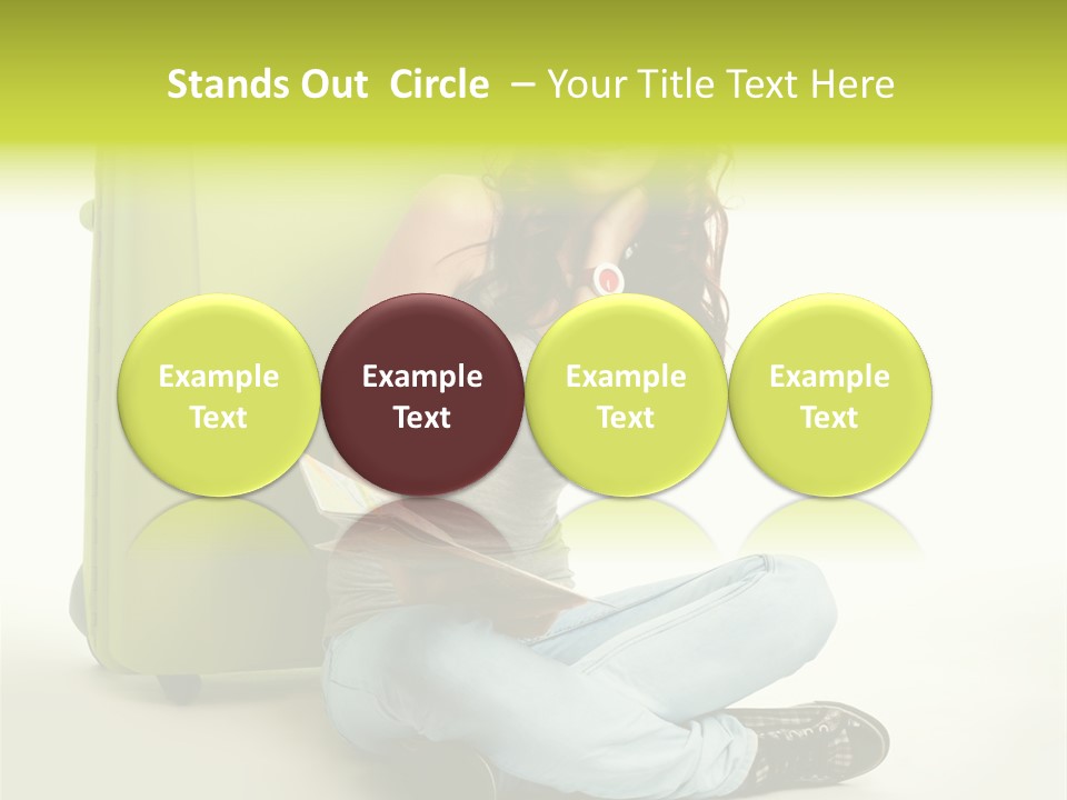 Travel Trip Red PowerPoint Template