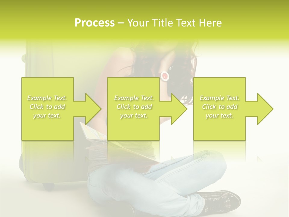 Travel Trip Red PowerPoint Template