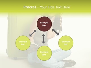 Travel Trip Red PowerPoint Template