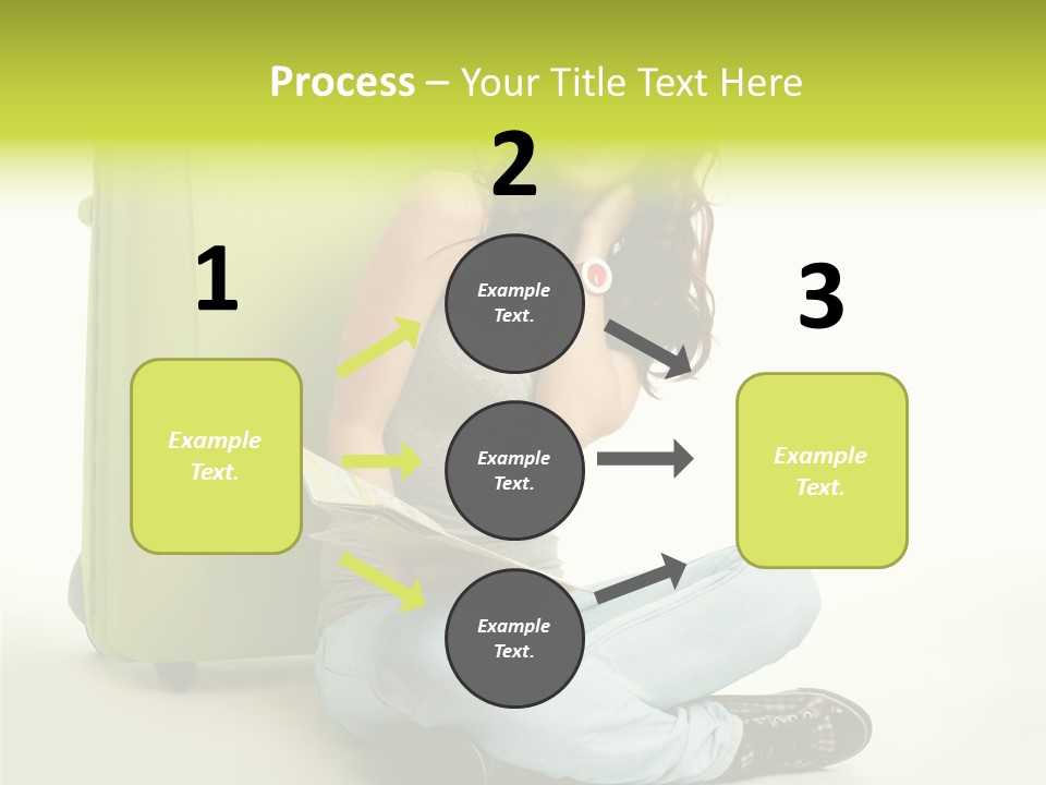 Travel Trip Red PowerPoint Template