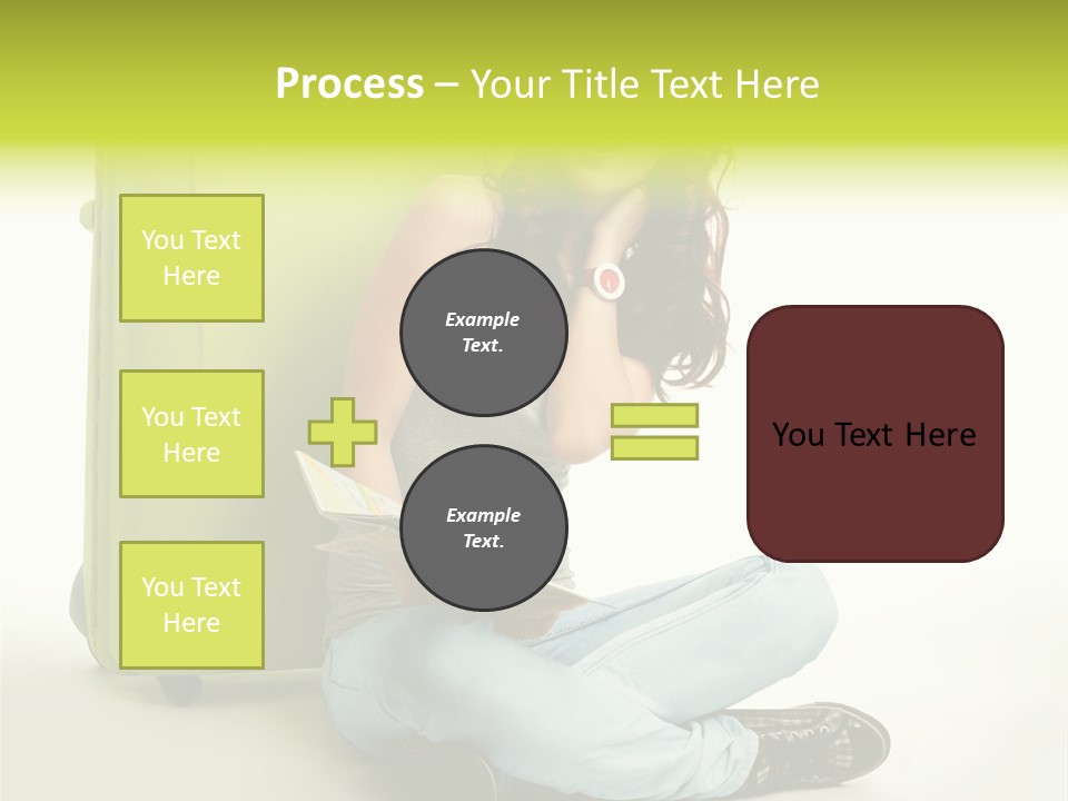 Travel Trip Red PowerPoint Template