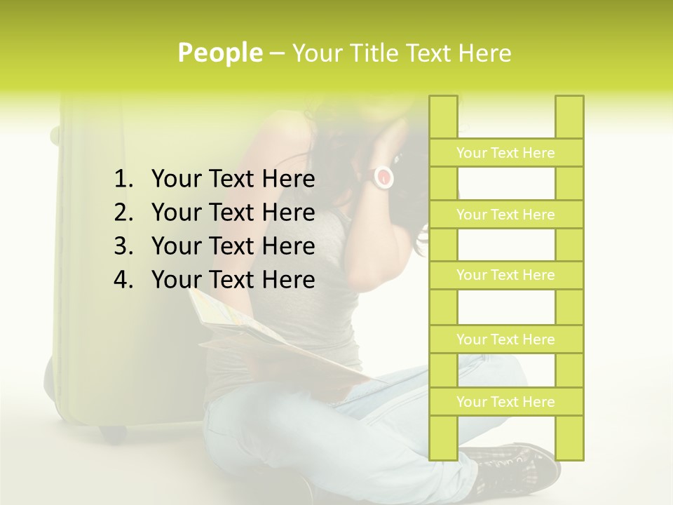 Travel Trip Red PowerPoint Template