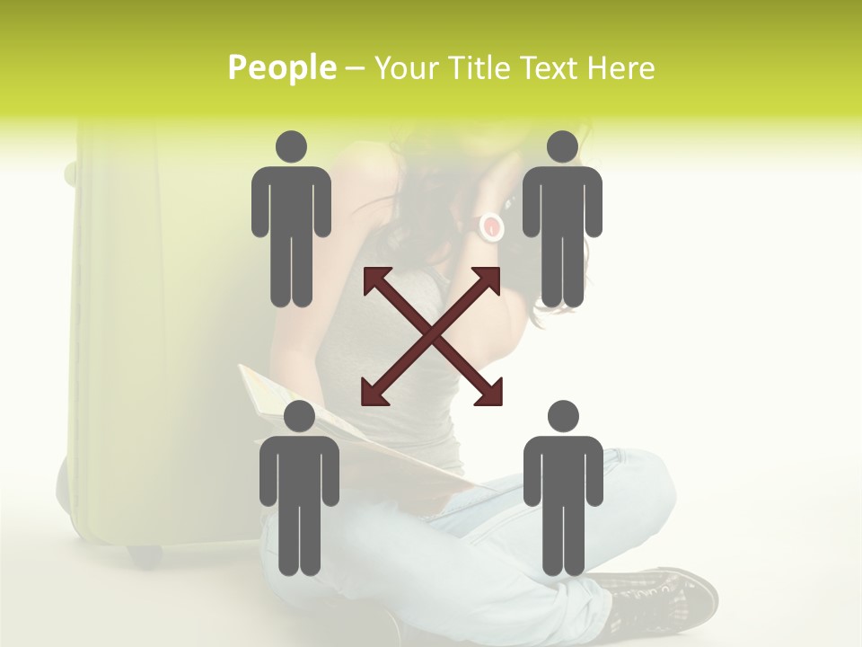 Travel Trip Red PowerPoint Template